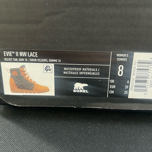 Sorel Evie ll NW Lace NWT - Picture 5 of 7